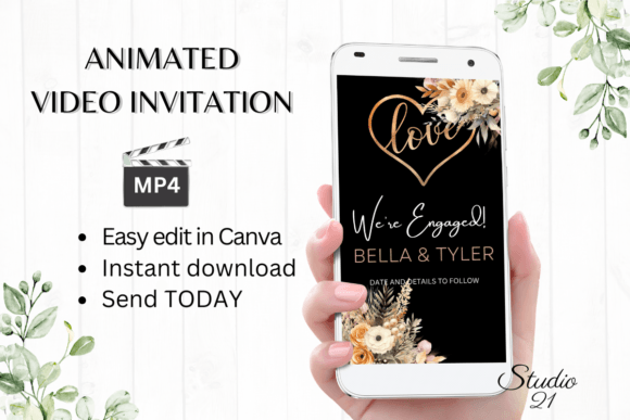 Announcing Your Fall Engagement with Animated Flair