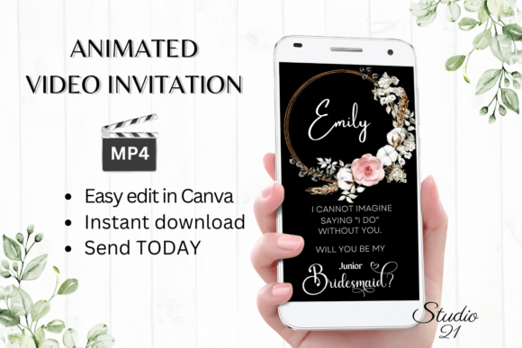 Boho Junior Bridesmaid W3129JM: A Modern Serif for Refined Projects
