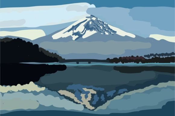 The Quiet Power of Motion of Cloud on Fuji Mountain